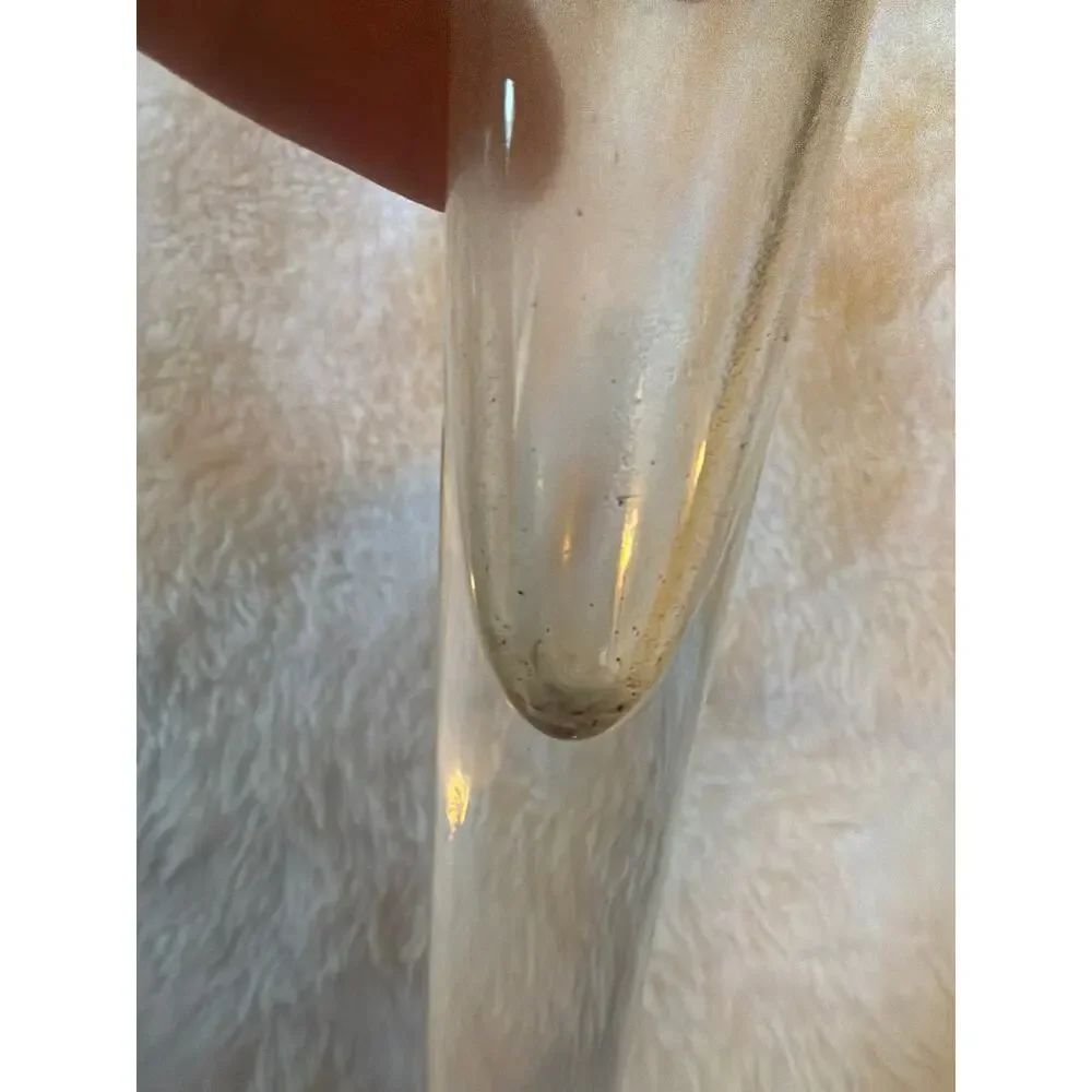 Clear Glass Champagne Flute Tall Slender Stemmed Wine Glass Single Replacement
